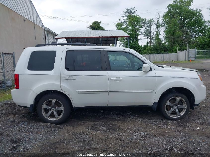 2011 Honda Pilot Touring VIN: 5FNYF3H98BB056410 Lot: 39465704