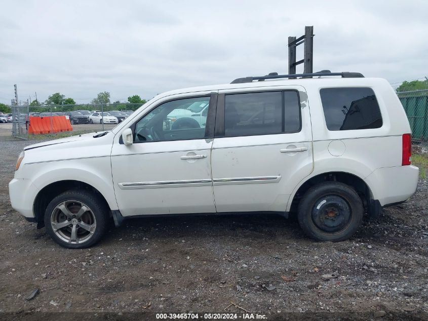 2011 Honda Pilot Touring VIN: 5FNYF3H98BB056410 Lot: 39465704