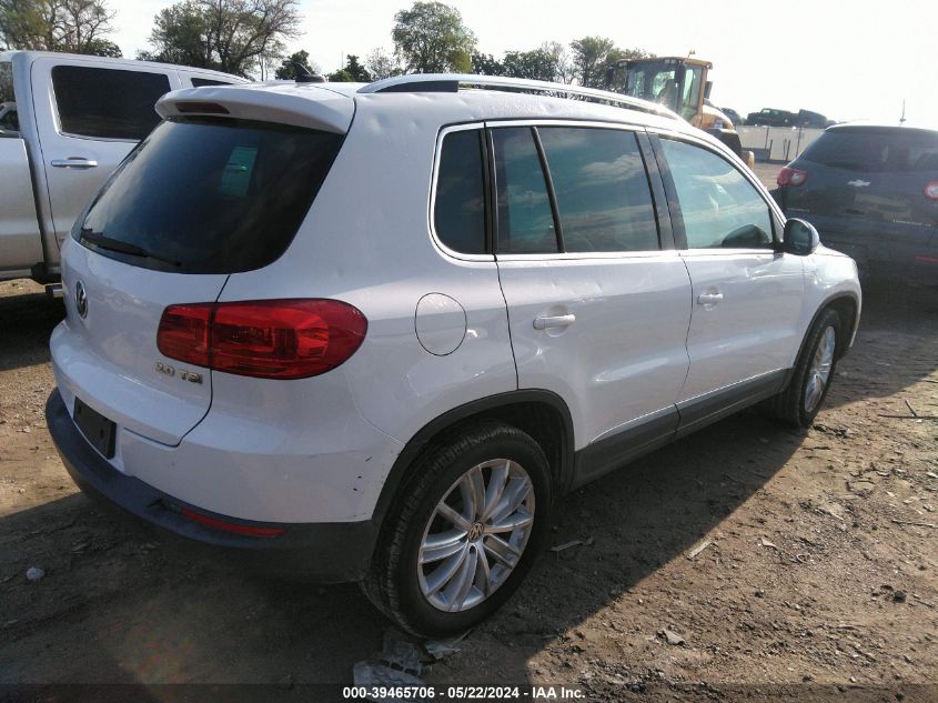 2013 Volkswagen Tiguan Se VIN: WVGAV3AX0DW608120 Lot: 39465706