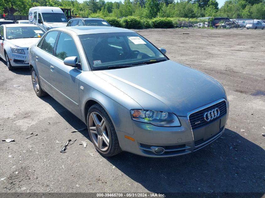 2006 Audi A4 2.0T VIN: WAUDF78E36A255766 Lot: 39465708