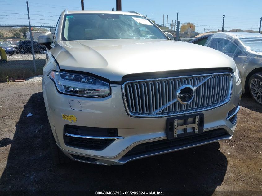 2016 Volvo Xc90 Hybrid T8 Inscription VIN: YV4BC0PL4G1046061 Lot: 39465713