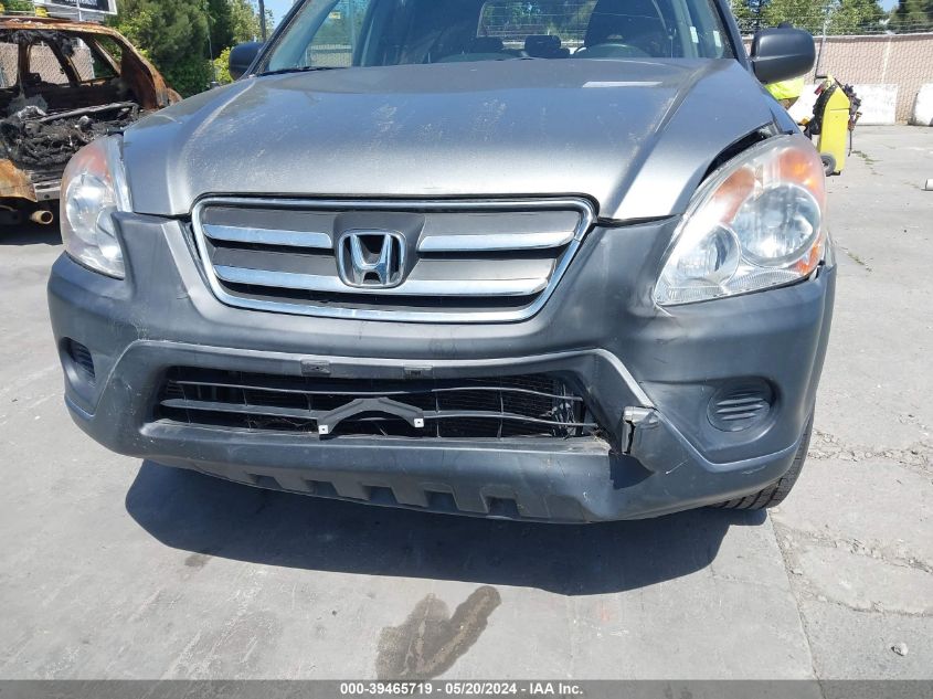 2006 Honda Cr-V Lx VIN: JHLRD68546C019403 Lot: 39465719