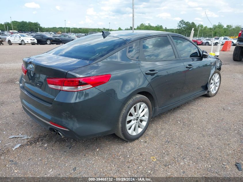 2016 Kia Optima Lx VIN: 5XXGT4L35GG037685 Lot: 39465732