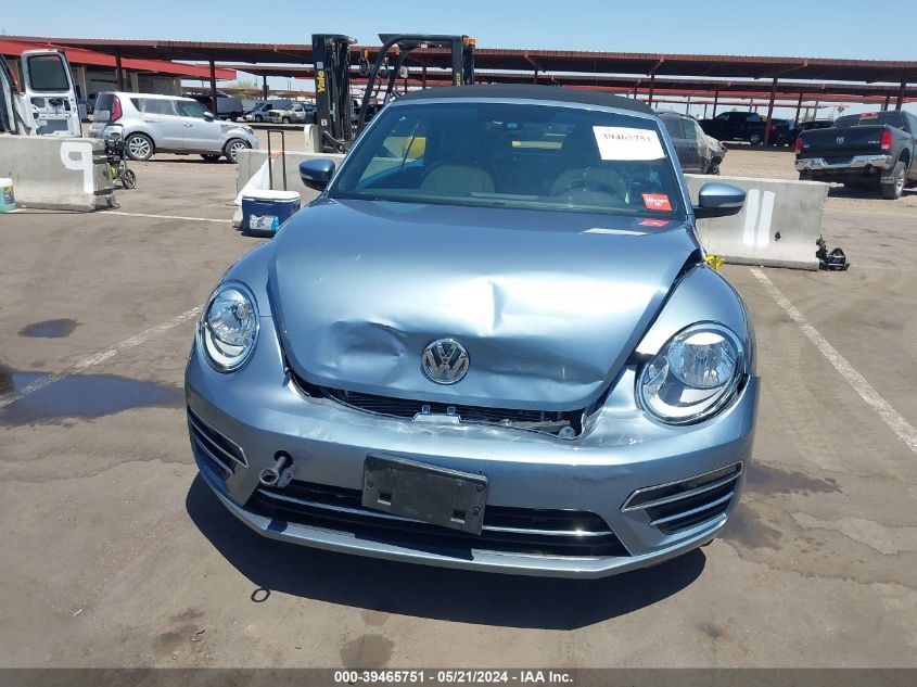 2019 Volkswagen Beetle 2.0T Final Edition Se/2.0T Final Edition Sel/2.0T S/2.0T Se VIN: 3VW5DAAT8KM511140 Lot: 39465751