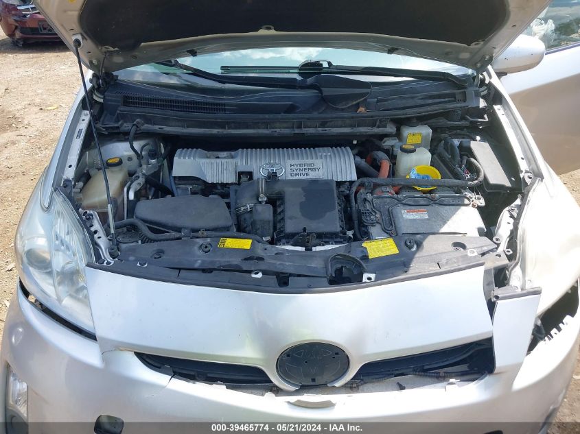 2011 Toyota Prius Two VIN: JTDKN3DU4B1445802 Lot: 39465774