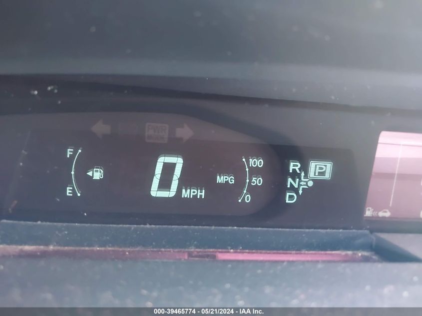 2011 Toyota Prius Two VIN: JTDKN3DU4B1445802 Lot: 39465774