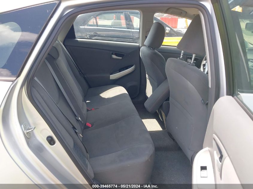 2011 Toyota Prius Two VIN: JTDKN3DU4B1445802 Lot: 39465774