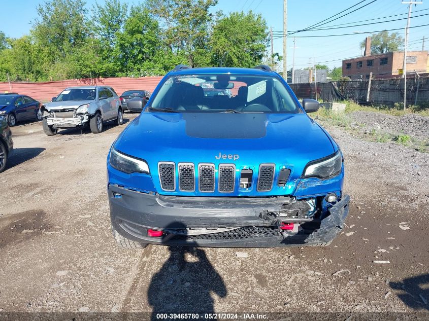 2019 Jeep Cherokee Trailhawk 4X4 VIN: 1C4PJMBX9KD376155 Lot: 39465780