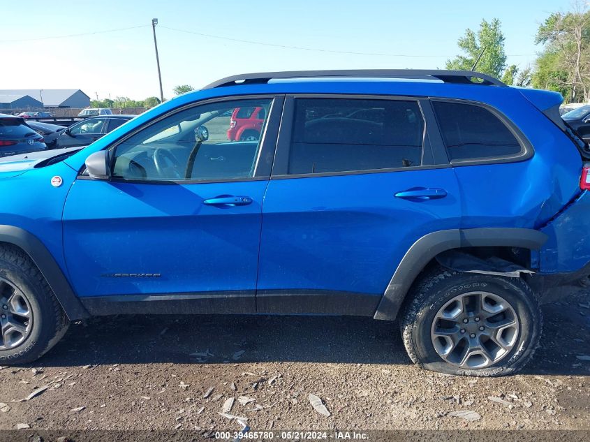 2019 Jeep Cherokee Trailhawk 4X4 VIN: 1C4PJMBX9KD376155 Lot: 39465780