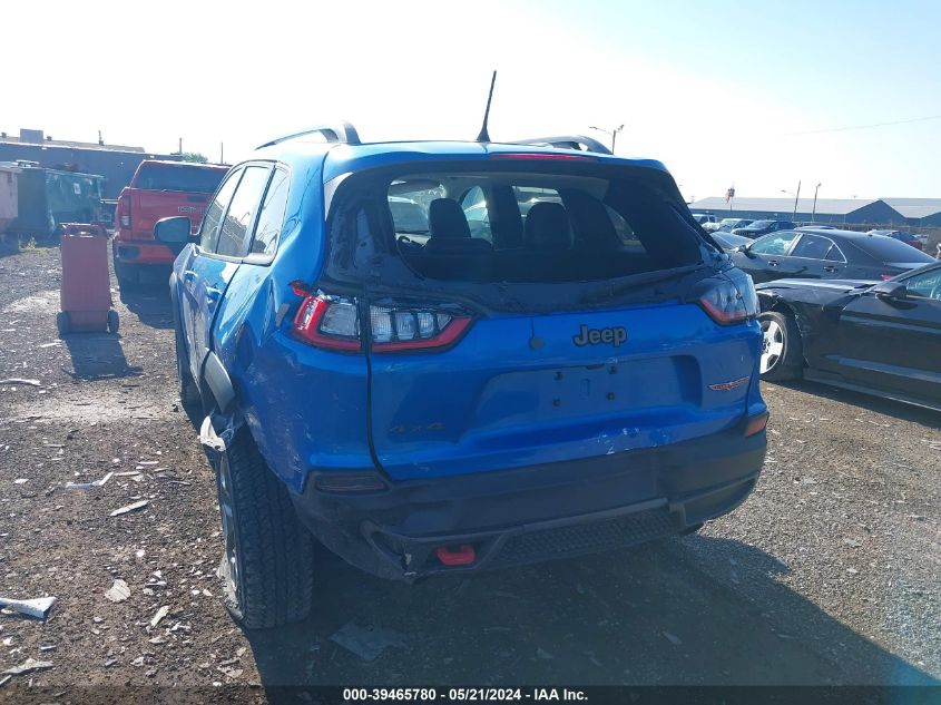 2019 Jeep Cherokee Trailhawk 4X4 VIN: 1C4PJMBX9KD376155 Lot: 39465780