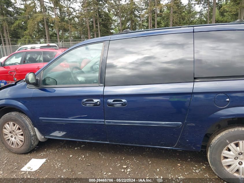 2006 Chrysler Town & Country Lx VIN: 2A4GP44R66R659929 Lot: 39465786