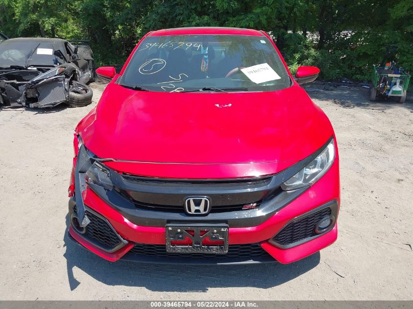 2018 Honda Civic Si VIN: 2HGFC3A53JH752299 Lot: 39465794