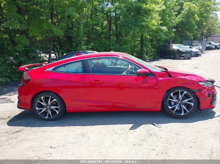 2018 Honda Civic Si VIN: 2HGFC3A53JH752299 Lot: 39465794