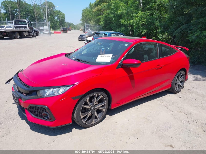 VIN 2HGFC3A53JH752299 2018 HONDA CIVIC SI