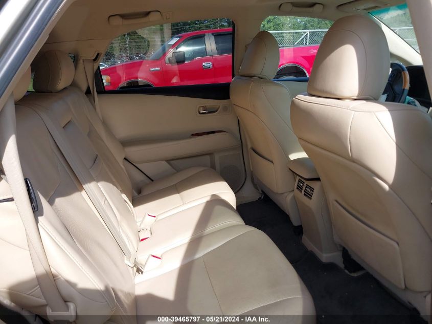 2012 Lexus Rx 350 VIN: 2T2BK1BA7CC141605 Lot: 39465797