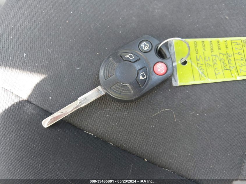 2015 Ford Focus Se VIN: 1FADP3K26FL382951 Lot: 39465801