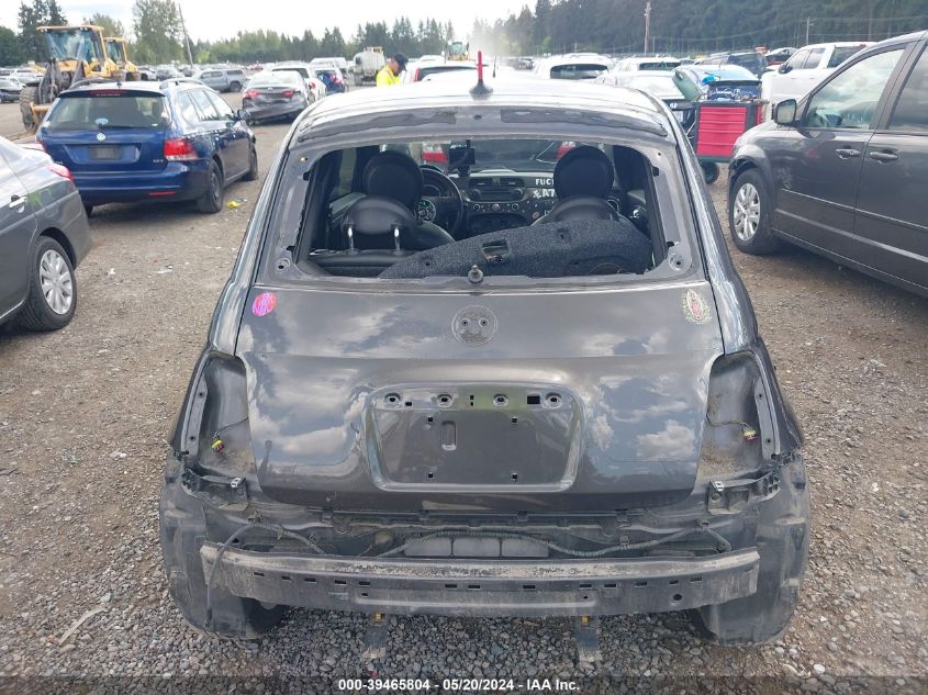 2015 Fiat 500E Battery Electric VIN: 3C3CFFGE3FT527384 Lot: 39465804