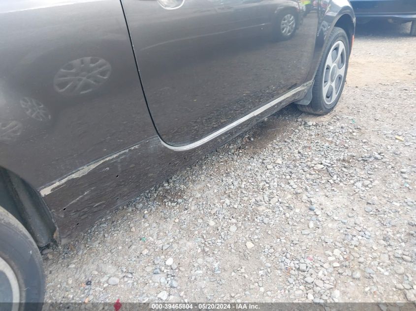 2015 Fiat 500E Battery Electric VIN: 3C3CFFGE3FT527384 Lot: 39465804