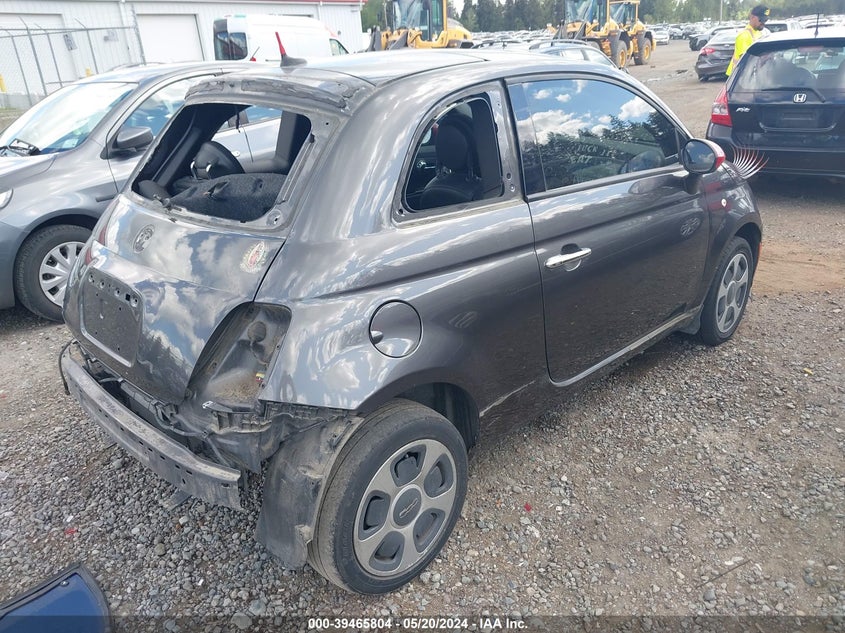 2015 Fiat 500E Battery Electric VIN: 3C3CFFGE3FT527384 Lot: 39465804