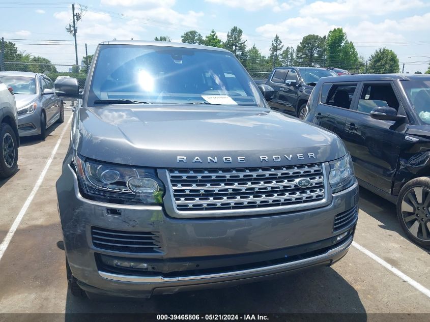 2015 Land Rover Range Rover 5.0L V8 Supercharged VIN: SALGS2TF6FA242209 Lot: 39465806