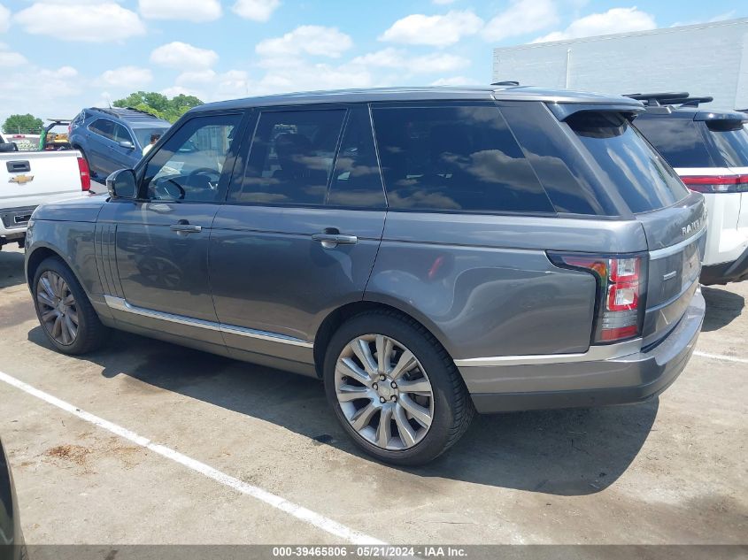 2015 Land Rover Range Rover 5.0L V8 Supercharged VIN: SALGS2TF6FA242209 Lot: 39465806