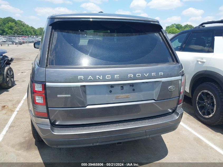 2015 Land Rover Range Rover 5.0L V8 Supercharged VIN: SALGS2TF6FA242209 Lot: 39465806