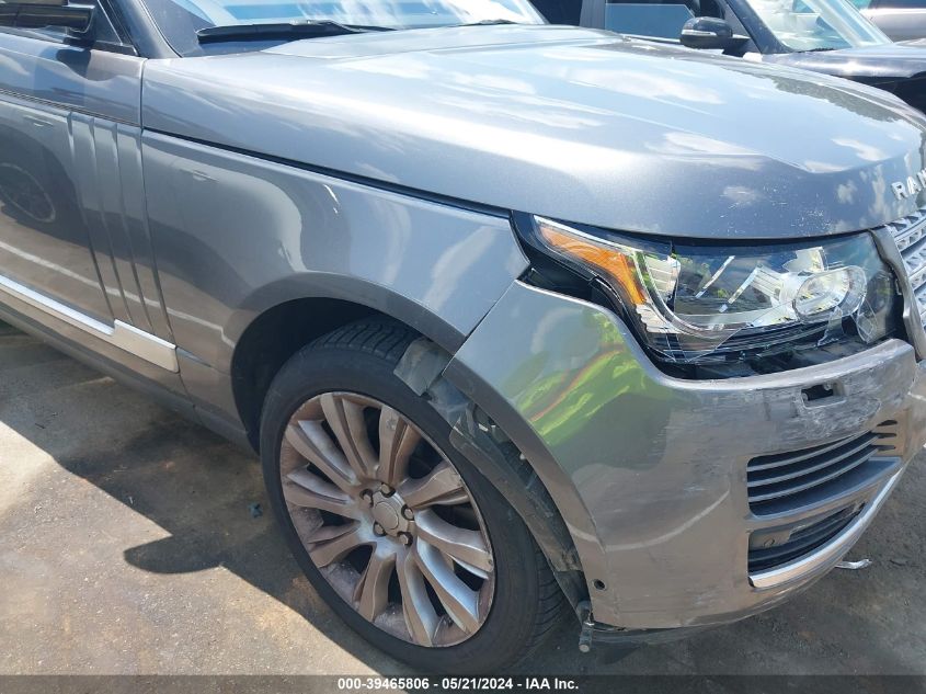 2015 Land Rover Range Rover 5.0L V8 Supercharged VIN: SALGS2TF6FA242209 Lot: 39465806