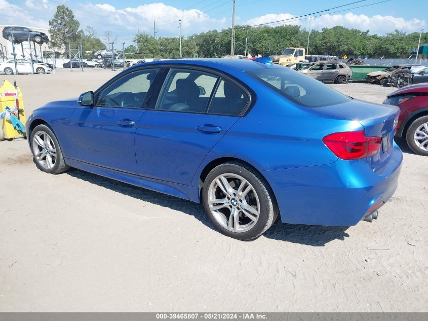 2017 BMW 330I xDrive VIN: WBA8D9G32HNU66424 Lot: 39465807