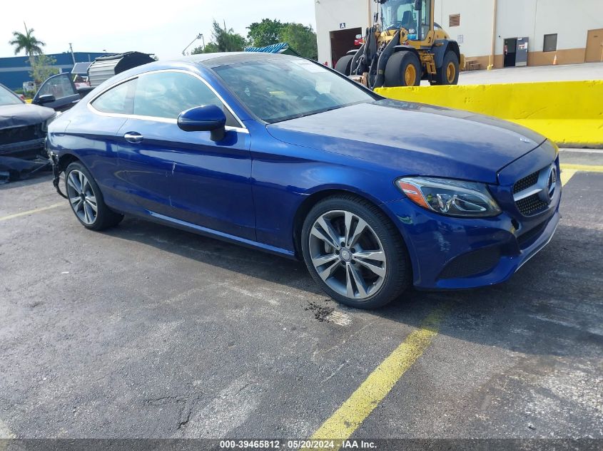 WDDWJ4KB3HF447692 | 2017 MERCEDES-BENZ C 300