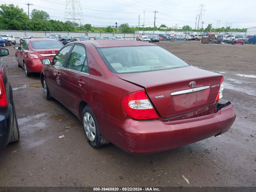 2004 Toyota Camry Le VIN: 4T1BE32K34U270439 Lot: 39465820