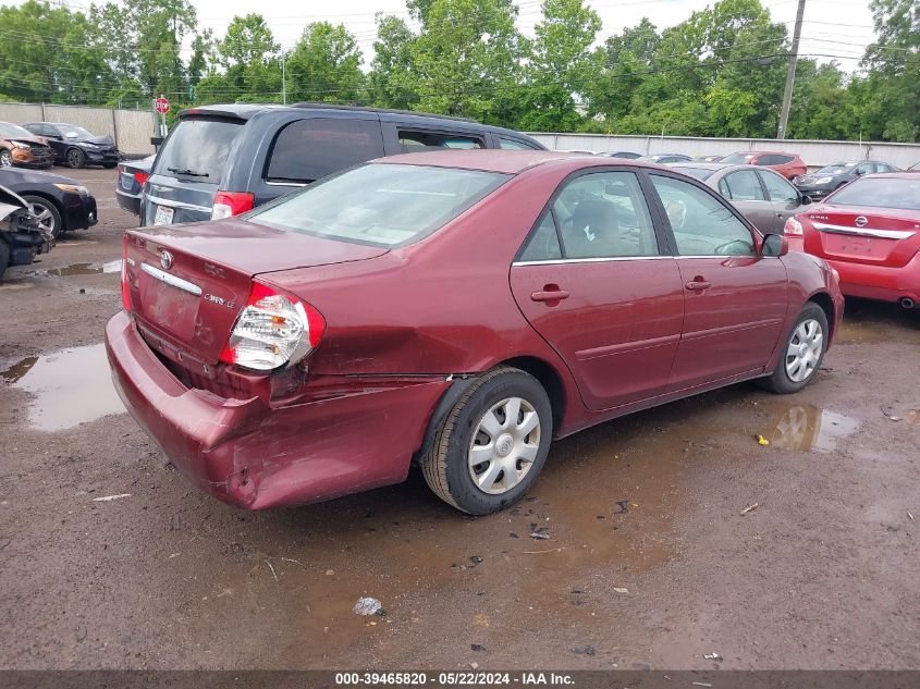 2004 Toyota Camry Le VIN: 4T1BE32K34U270439 Lot: 39465820