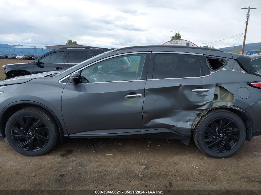 2018 Nissan Murano Sl VIN: 5N1AZ2MH5JN141605 Lot: 39465821