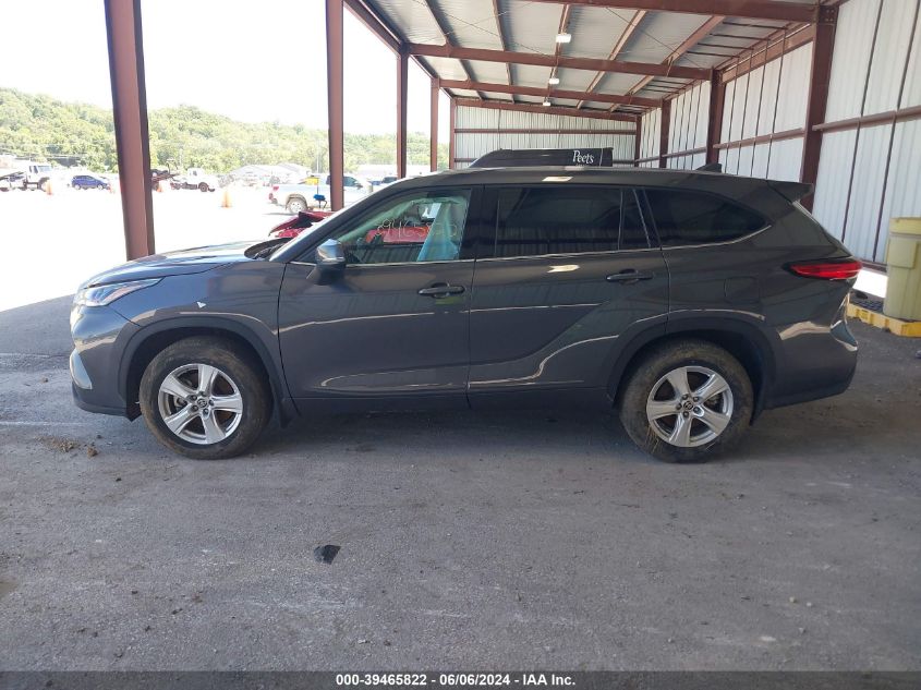 2021 Toyota Highlander L VIN: 5TDCZRBH1MS061712 Lot: 39465822