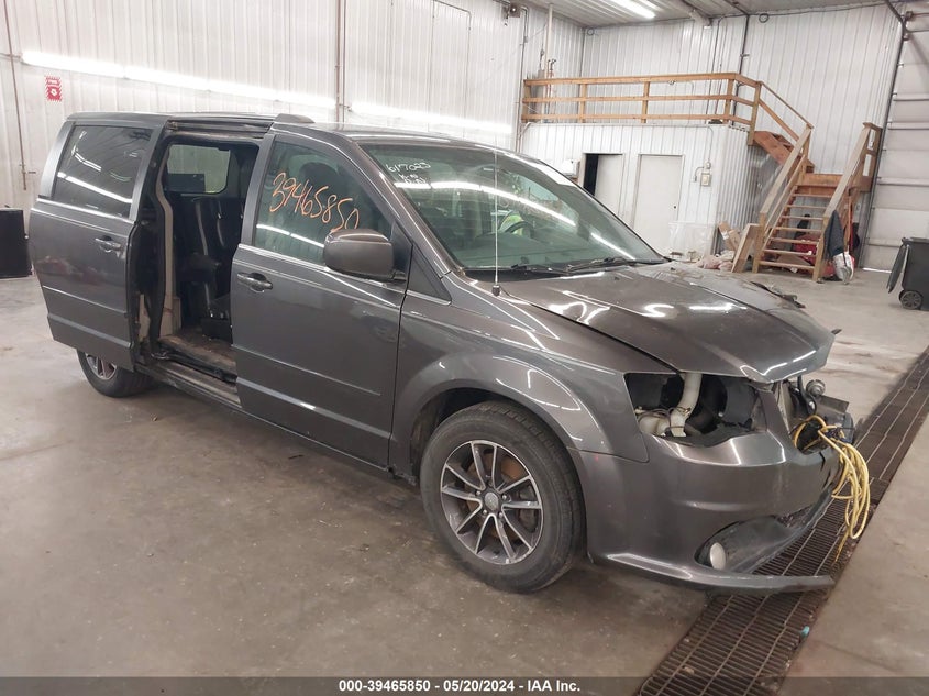 VIN 2C4RDGCG7HR617023 2017 DODGE GRAND CARAVAN SXT