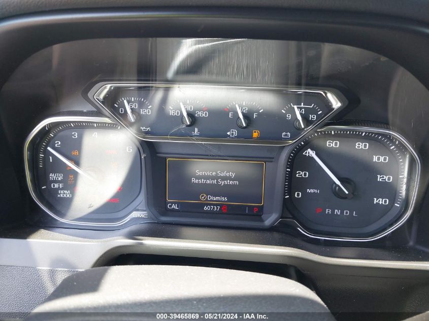 2020 GMC Sierra 1500 2Wd Short Box Elevation VIN: 3GTP8CED7LG158985 Lot: 39465869