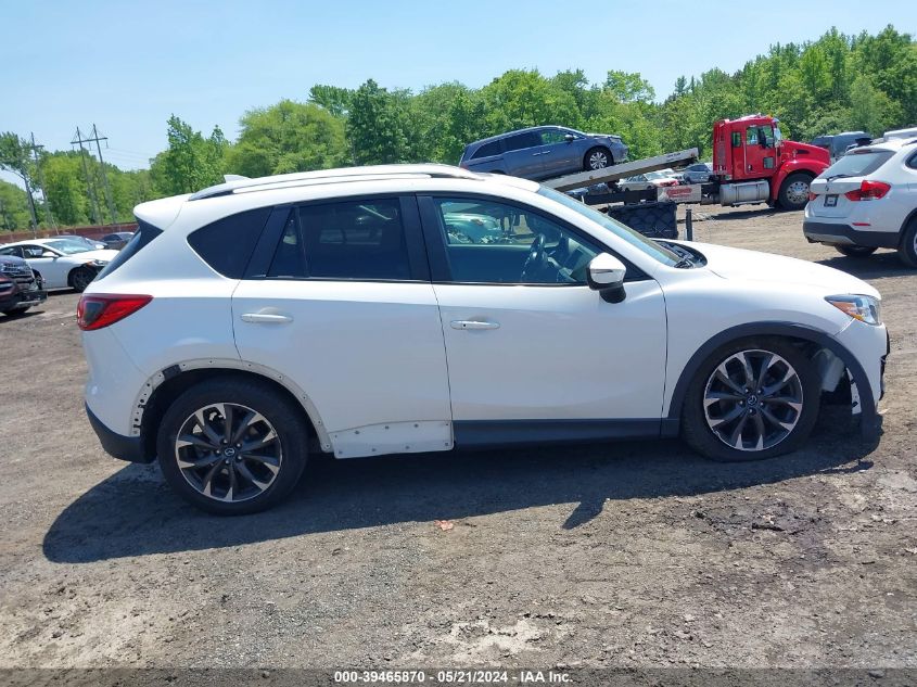 2016 Mazda Cx-5 Grand Touring VIN: JM3KE4DY3G0752813 Lot: 39465870