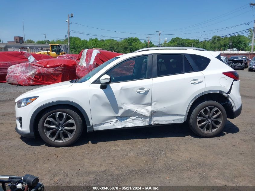 2016 Mazda Cx-5 Grand Touring VIN: JM3KE4DY3G0752813 Lot: 39465870