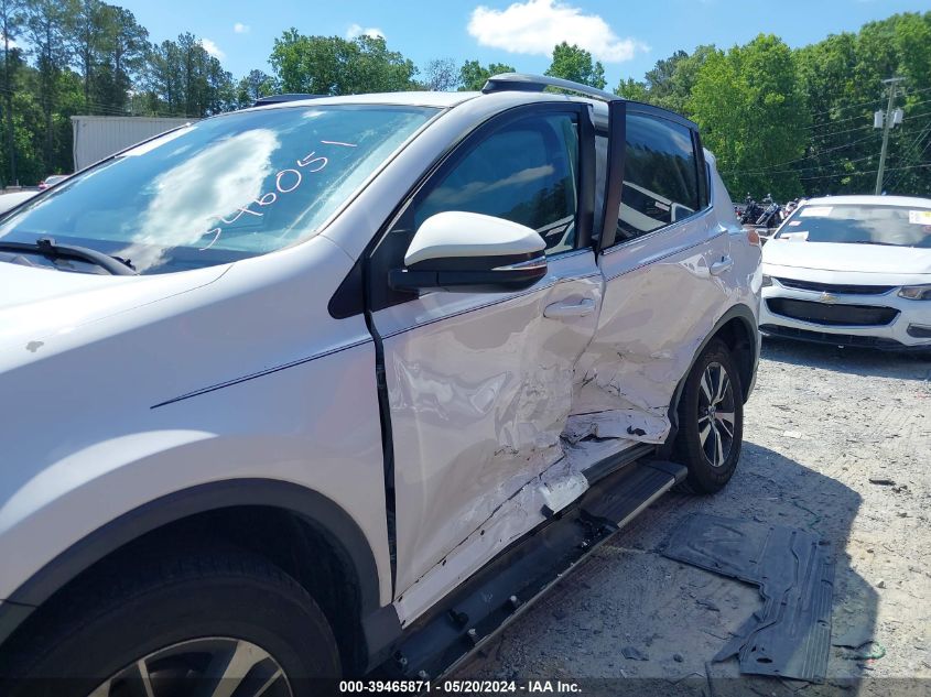 2017 Toyota Rav4 Xle VIN: 2T3WFREV1HW346051 Lot: 39465871