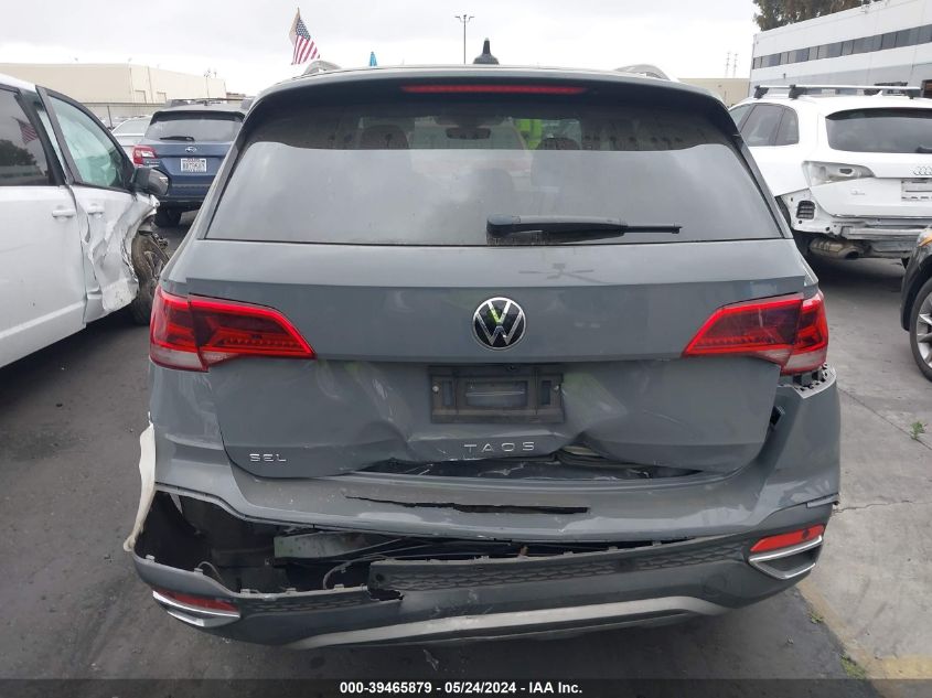 2022 Volkswagen Taos 1.5T Sel VIN: VV1X7B23NM013306 Lot: 39465879