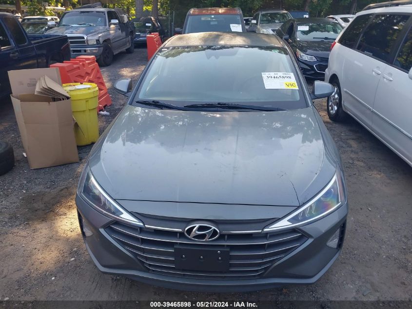 2019 Hyundai Elantra Sel VIN: KMHD84LF1KU745347 Lot: 39465898