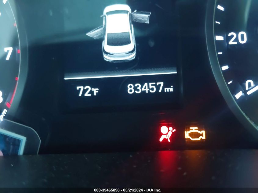 2019 Hyundai Elantra Sel VIN: KMHD84LF1KU745347 Lot: 39465898