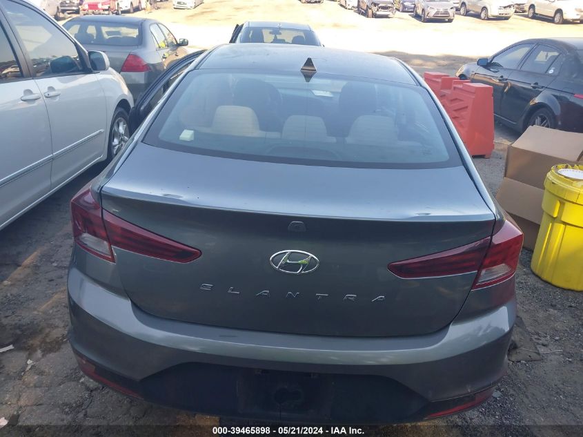 2019 Hyundai Elantra Sel VIN: KMHD84LF1KU745347 Lot: 39465898