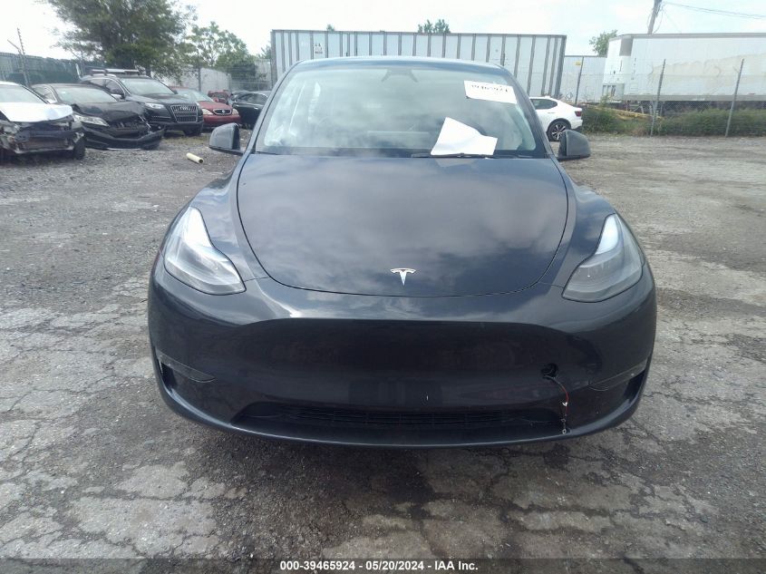 2024 Tesla Model Y Long Range Dual Motor All-Wheel Drive VIN: 7SAYGDEE1RA223740 Lot: 39465924