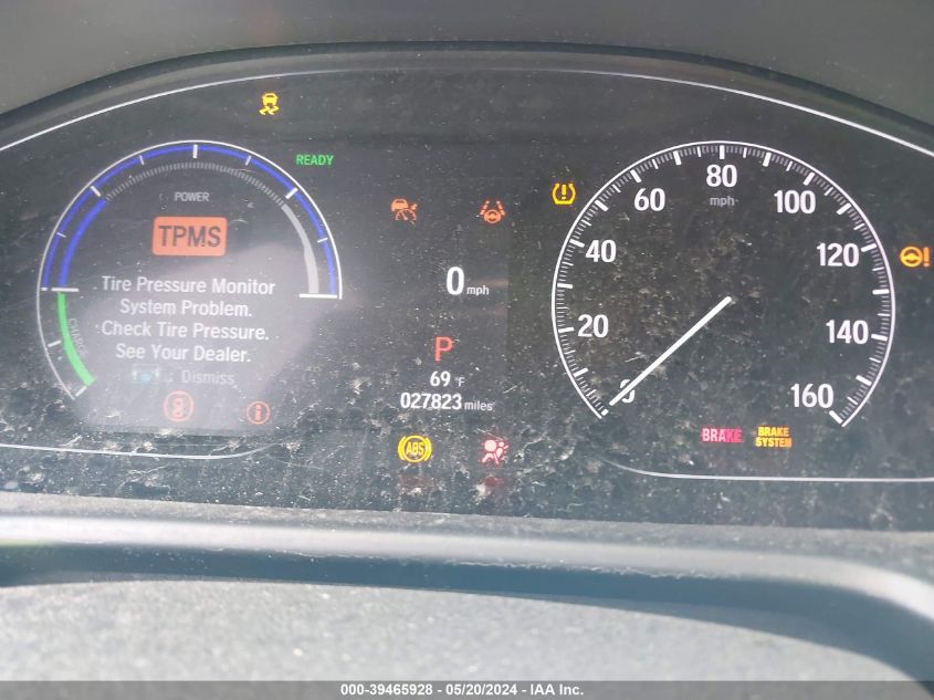 2022 Honda Accord Hybrid Sport VIN: 1HGCV3F20NA004352 Lot: 39465928