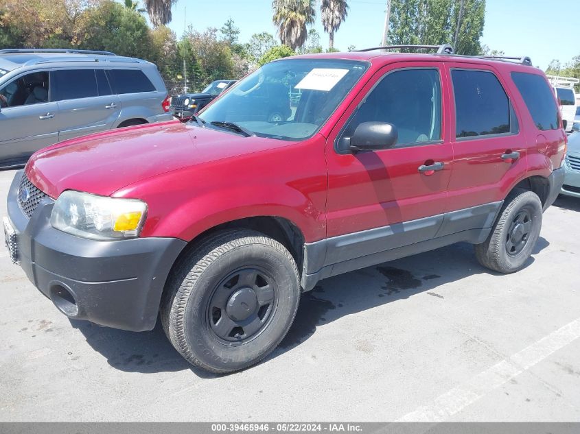 2005 Ford Escape Xls VIN: 1FMYU02Z55KA89509 Lot: 39465946