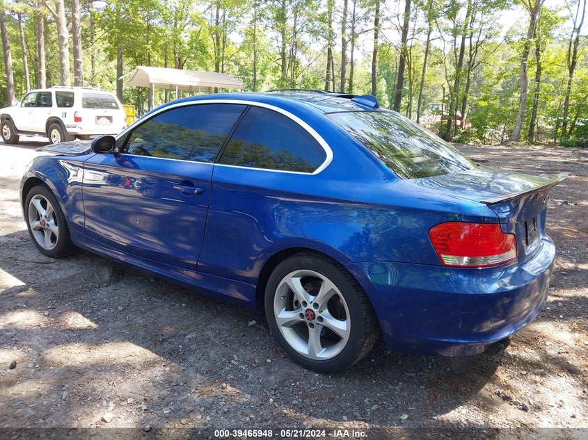 2009 BMW 128I VIN: WBAUP73549VF07285 Lot: 39465948