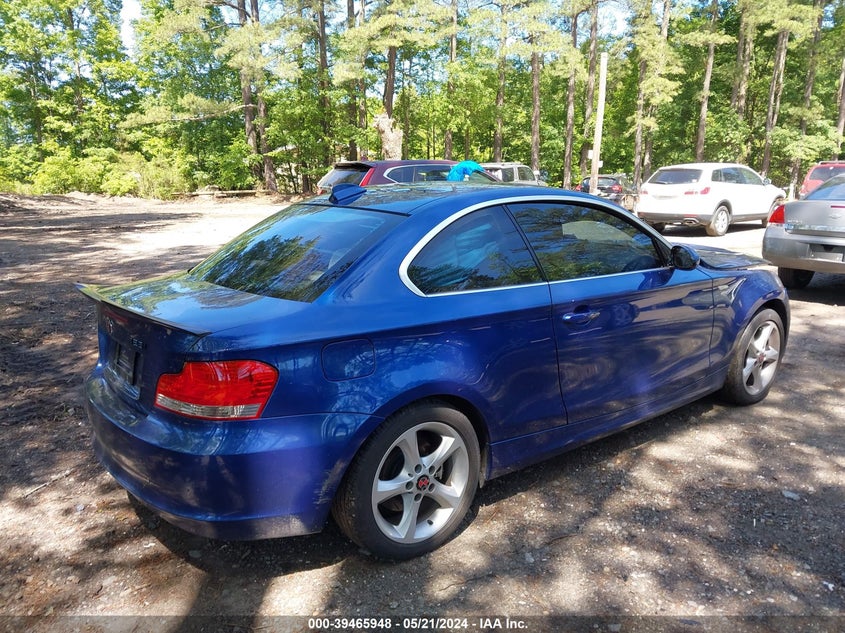 2009 BMW 128I VIN: WBAUP73549VF07285 Lot: 39465948