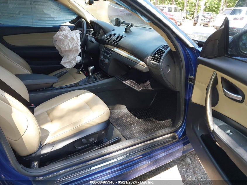 2009 BMW 128I VIN: WBAUP73549VF07285 Lot: 39465948