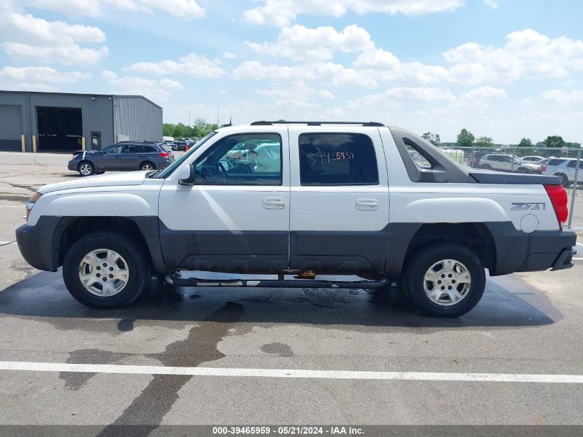 2003 Chevrolet Avalanche 1500 VIN: 3GNEK13T03G230446 Lot: 39465959