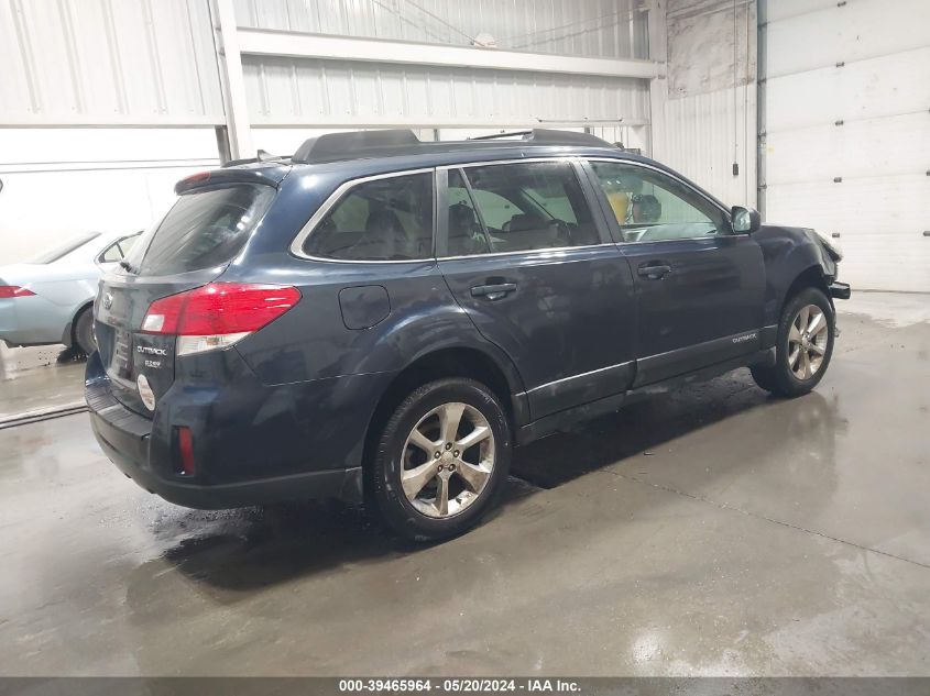 2013 Subaru Outback 2.5I Limited VIN: 4S4BRBKC0D3224631 Lot: 39465964